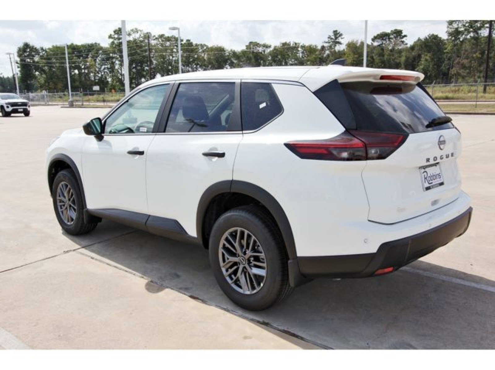 2026 Nissan Rogue S White at Robbins Nissan