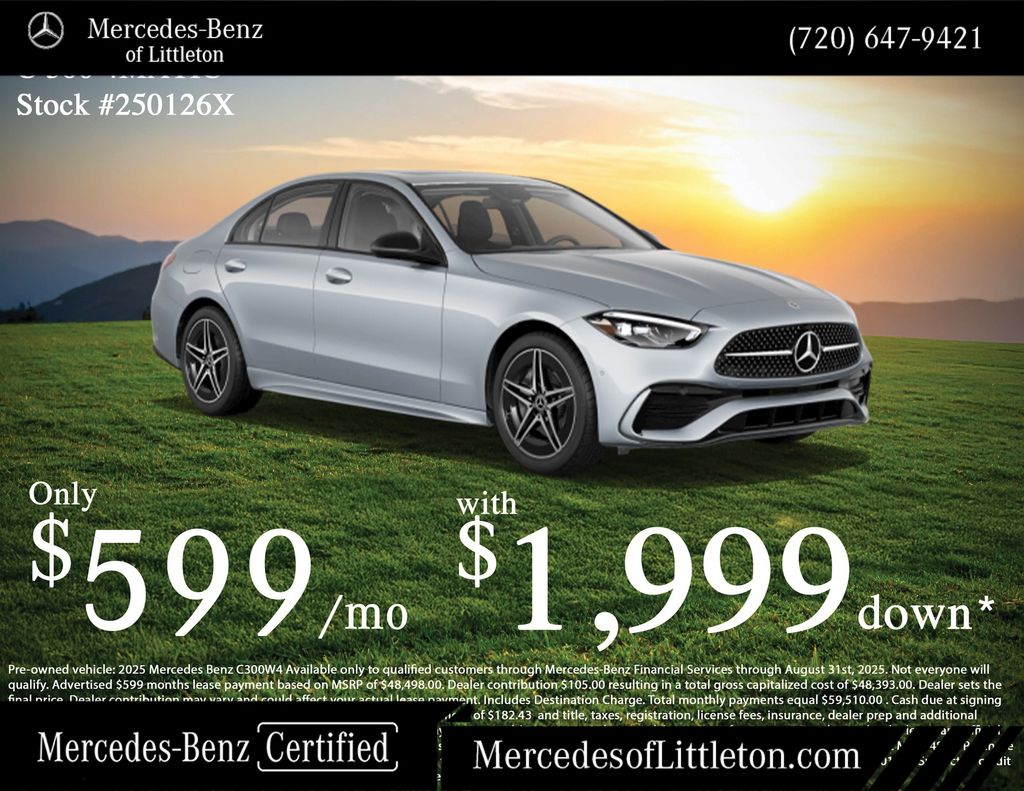 2025 Mercedes Benz C 300 4MATIC photo 3