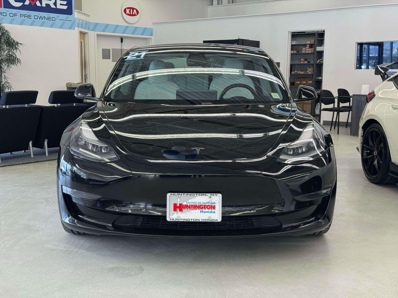 Used 2021 Tesla Model 3 Base with VIN 5YJ3E1EC1MF062697 for sale in Glen Cove, NY