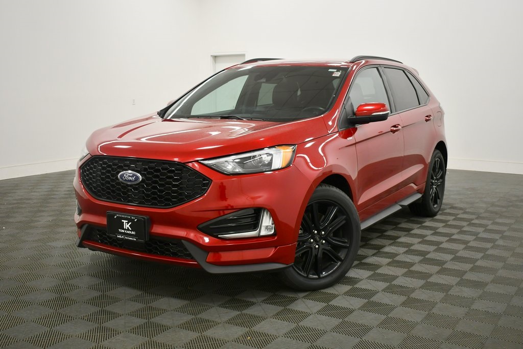 Used 2020 Ford Edge ST-Line with VIN 2FMPK4J95LBB64419 for sale in Rochester, Minnesota
