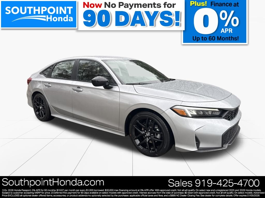 2026 Honda Civic Sport's photo