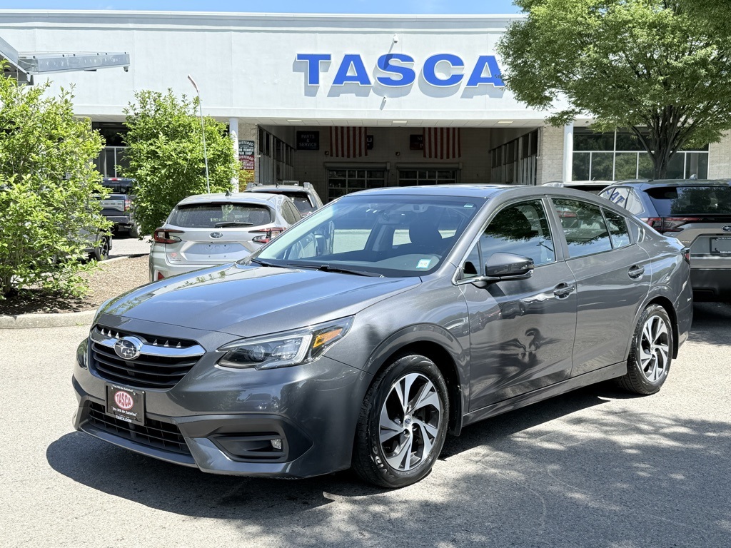 Used 2021 Magnetite Gray Metallic Subaru Premium image 1