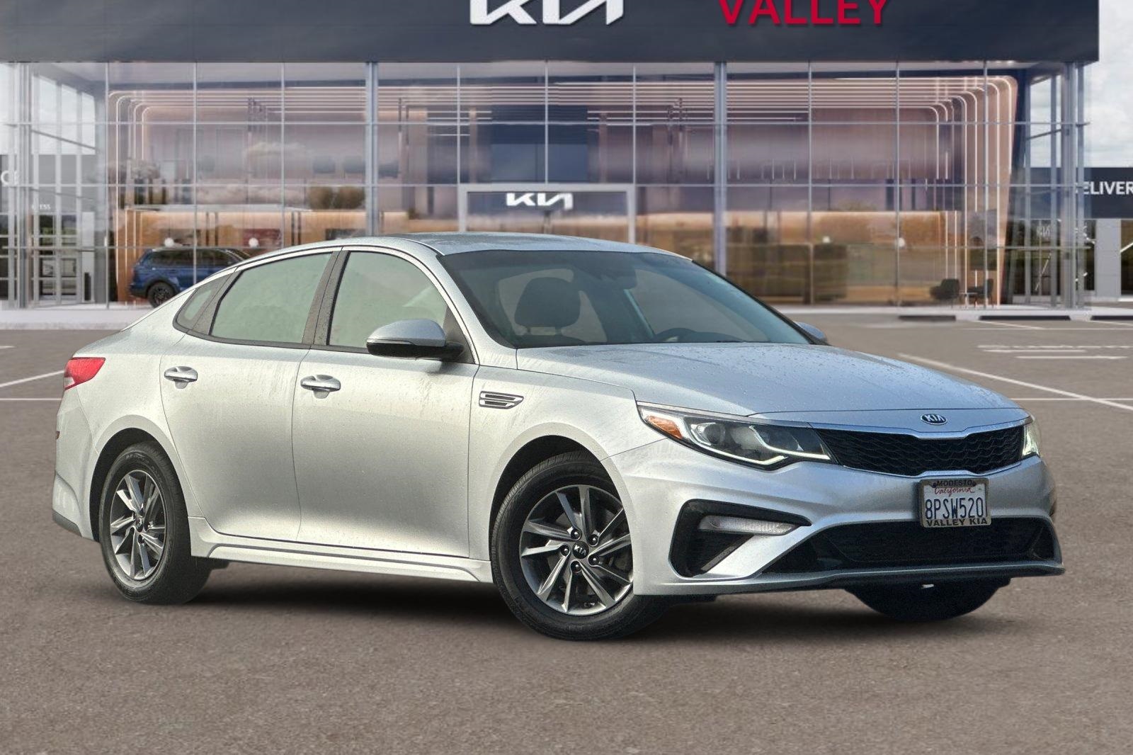 Used 2019 Kia Optima LX with VIN 5XXGT4L32KG357894 for sale in Modesto, CA