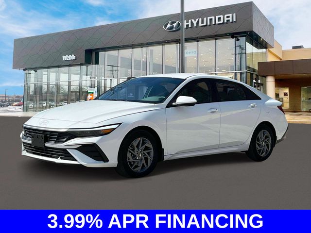 2025 Hyundai Elantra Hybrid Blue photo 2