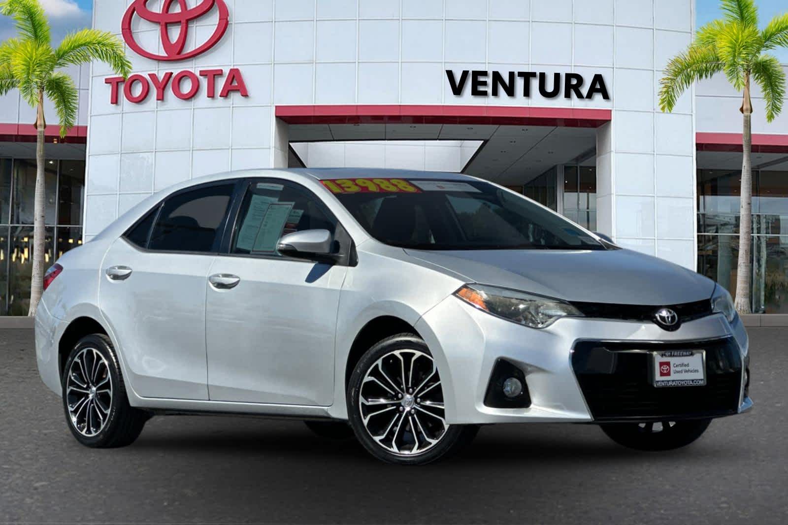 Certified 2015 Toyota Corolla S Premium with VIN 5YFBURHE3FP259825 for sale in Ventura, CA