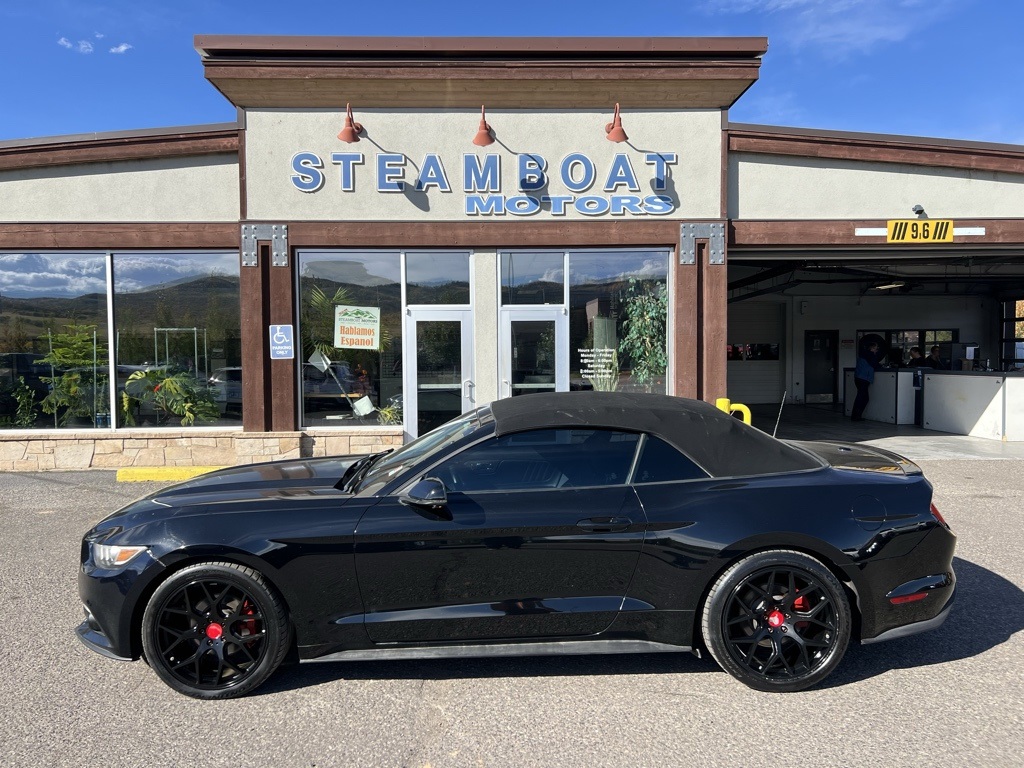 Used 2016 Ford Mustang EcoBoost Premium with VIN 1FATP8UH9G5292032 for sale in Steamboat Springs, CO