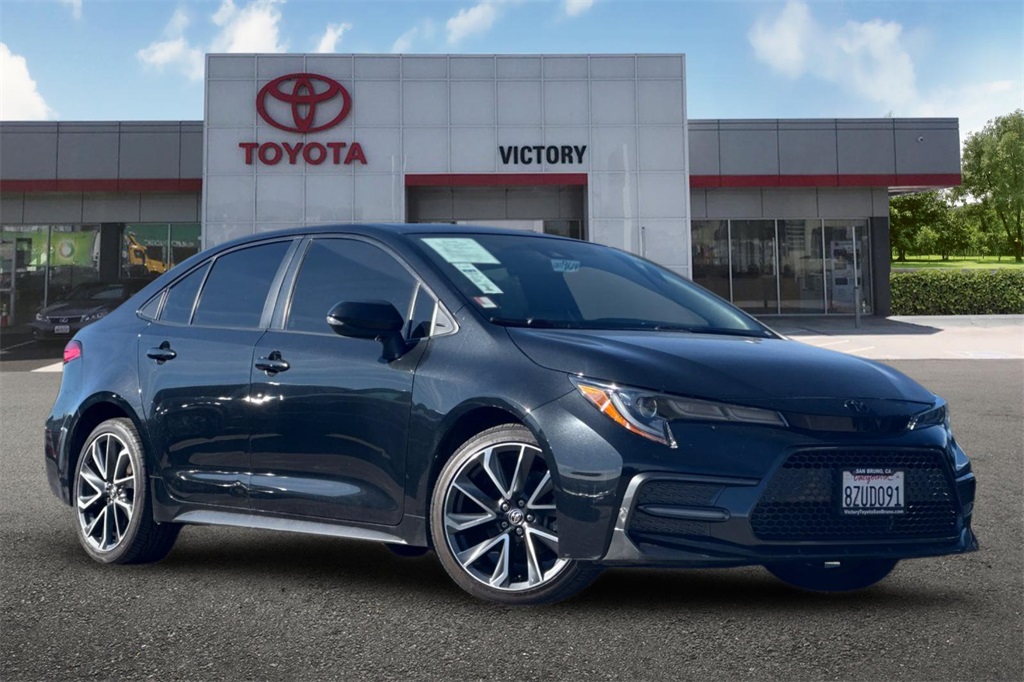 Used 2022 Toyota Corolla SE with VIN JTDS4MCE7NJ091846 for sale in San Bruno, CA