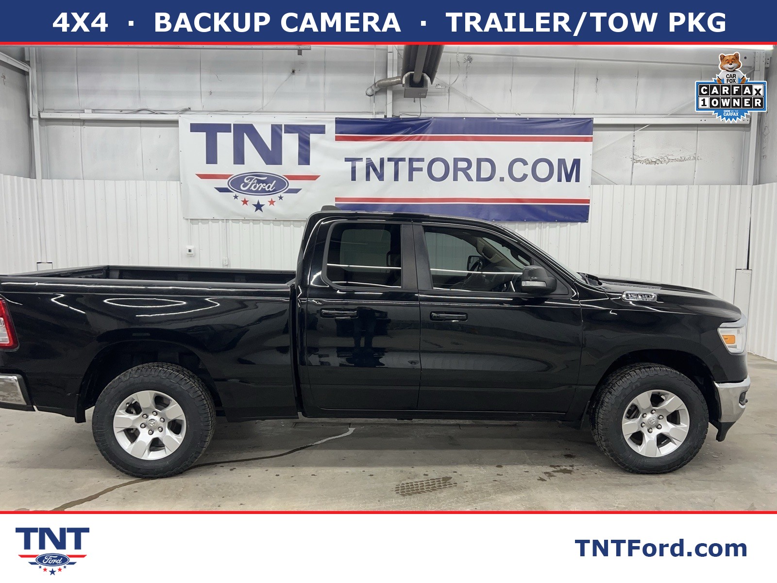 Used 2021 RAM Ram 1500 Pickup Big Horn/Lone Star with VIN 1C6SRFBTXMN561959 for sale in Red Oak, IA