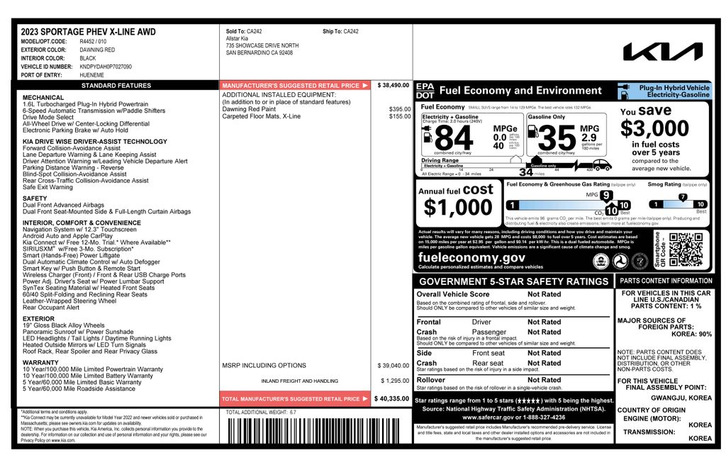 2023 Kia Sportage X-Line