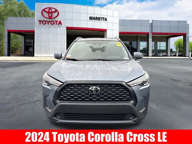 Certified 2024 Toyota Corolla Cross LE with VIN 7MUBAAAG1RV100616 for sale in Northfield, Minnesota