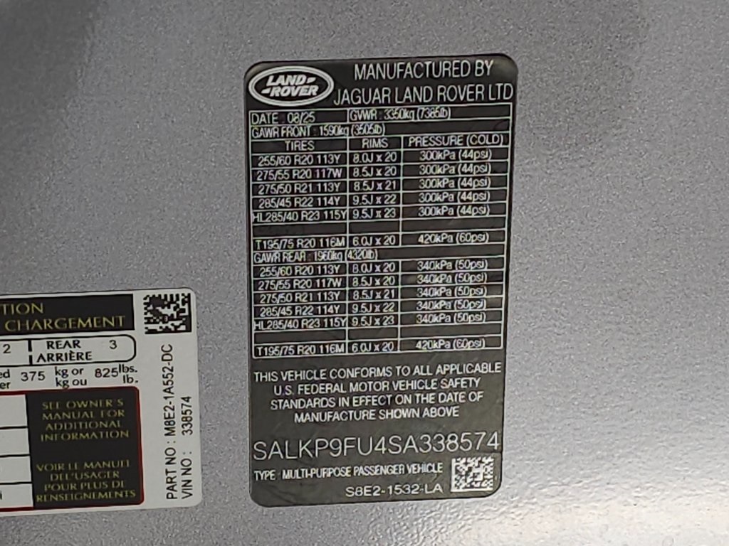 2025 LAND ROVER RANGE ROVER - Image 34