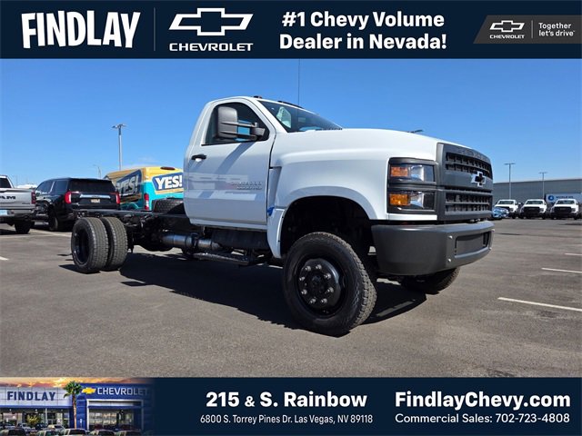 2025 Chevrolet Silverado 4500 Medium Duty Chassis Cab Work Truck's photo
