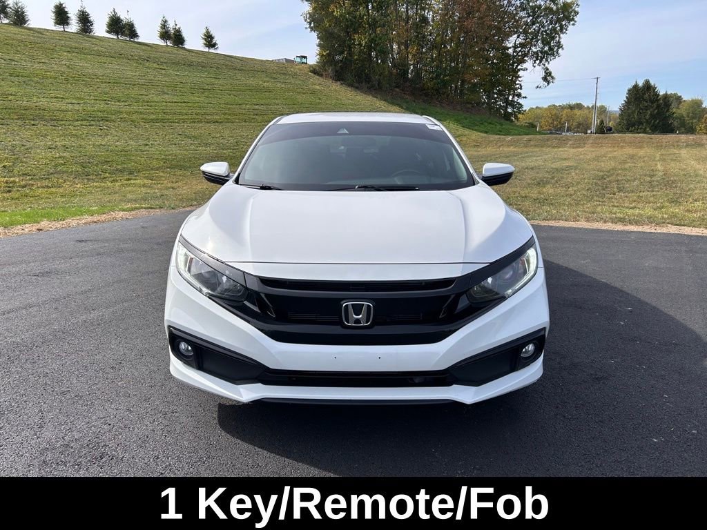 Used 2019 Honda Civic Sport with VIN 2HGFC2F89KH542028 for sale in Sussex, NJ