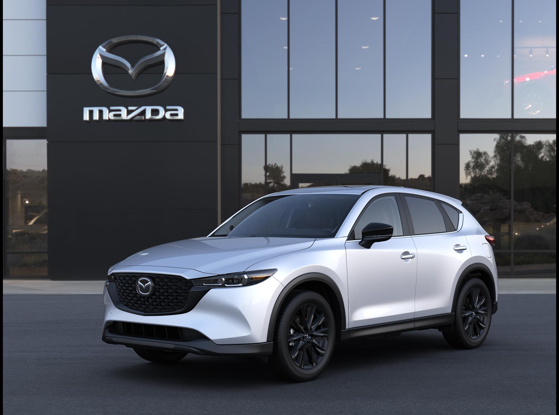 New 2025 Rhodium White Metallic Mazda 2.5 S Carbon Edition AWD image 1