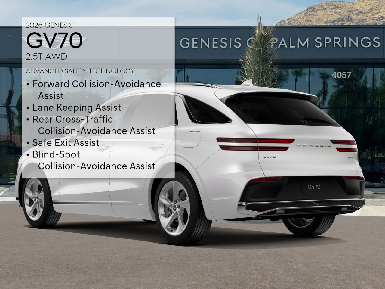 2026 Genesis GV70 2.5T photo 4
