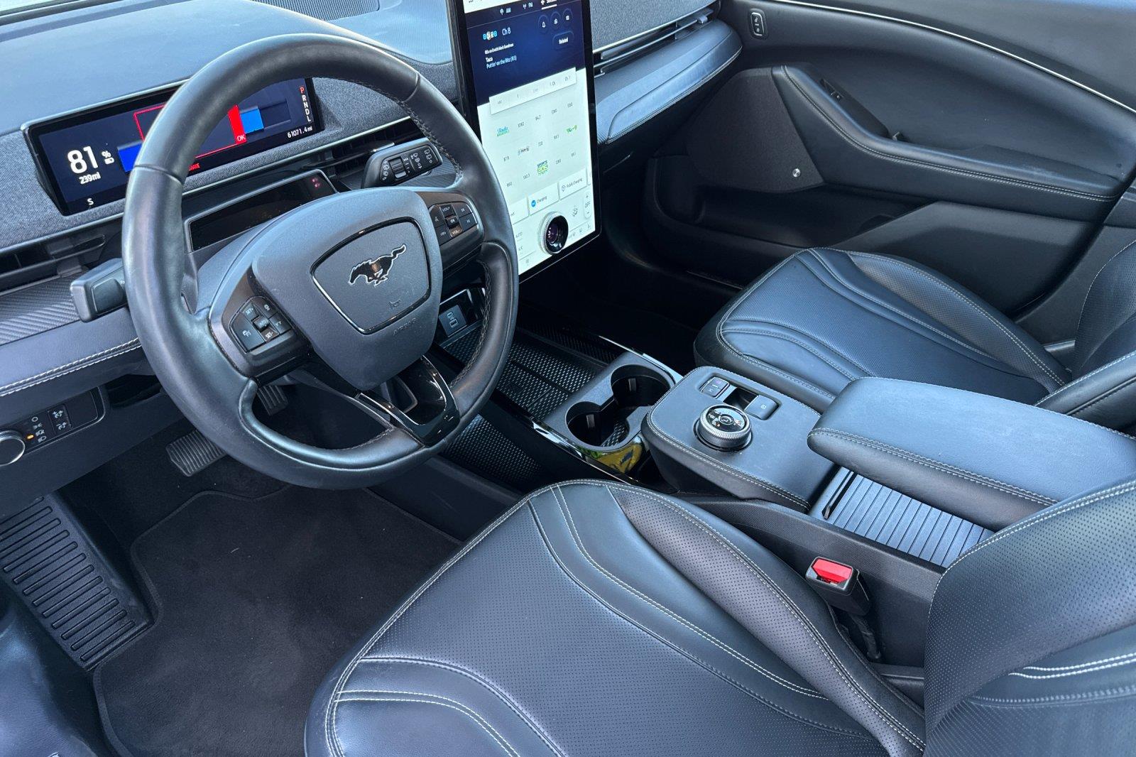 Certified 2021 Ford Mustang Mach-E Premium RWD with VIN 3FMTK3R79MMA08072 for sale in Santa Cruz, CA
