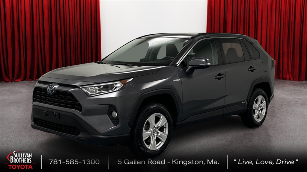 Certified Used 2021 Gray Toyota XLE image 1