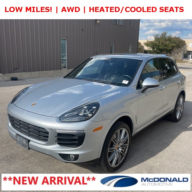 2018 Porsche Cayenne Platinum Edition