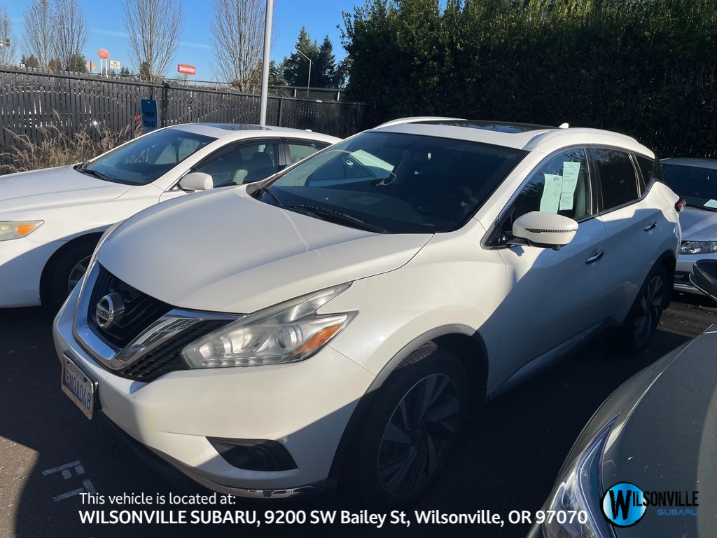 2018 Nissan Murano Platinum