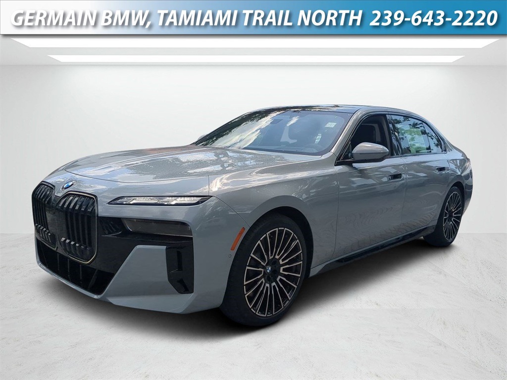 New 2025 Brooklyn Grey Metallic BMW 760i xDrive image 1