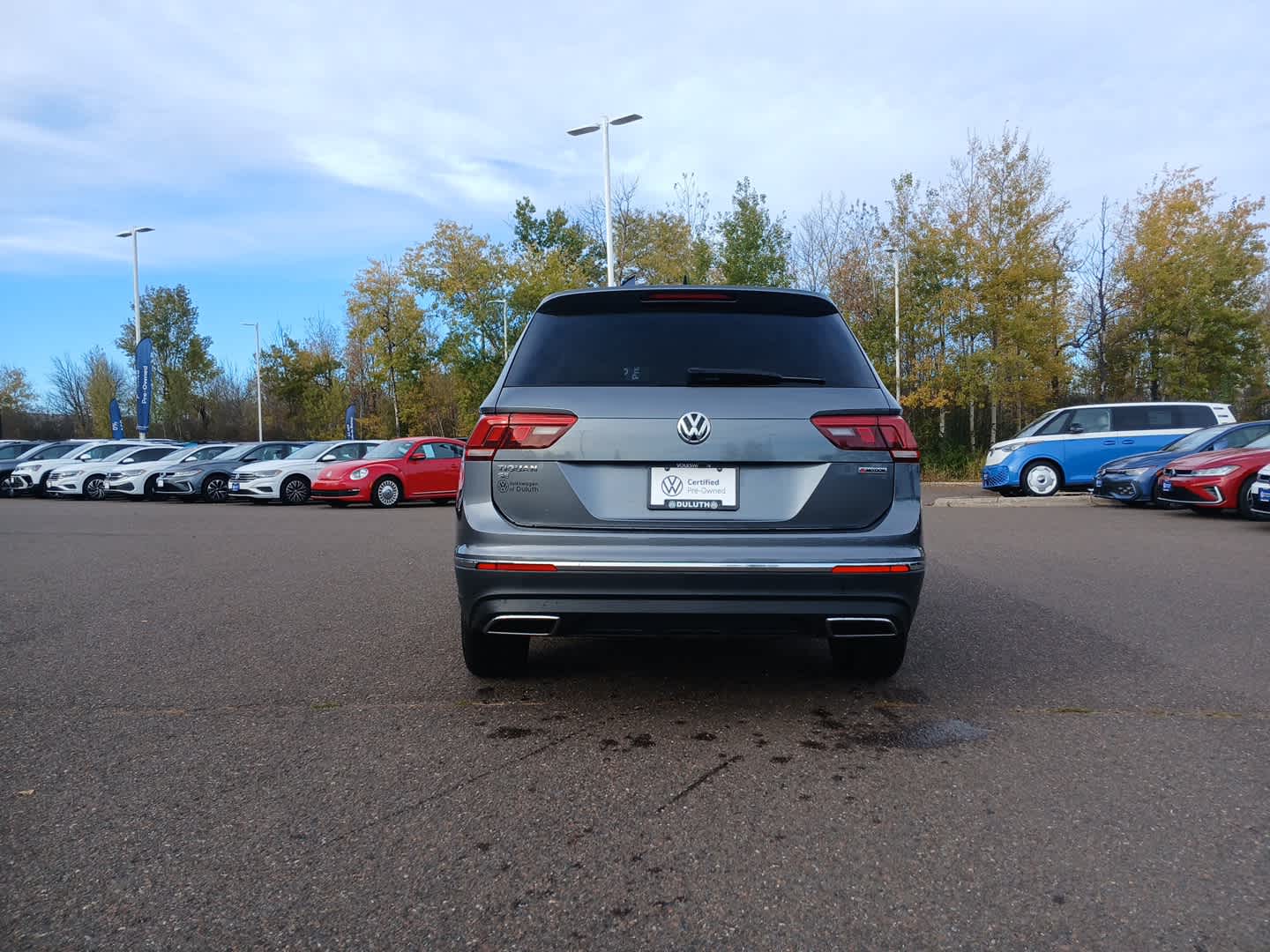 Certified 2020 Volkswagen Tiguan SE with VIN 3VV2B7AX0LM002521 for sale in Hermantown, Minnesota