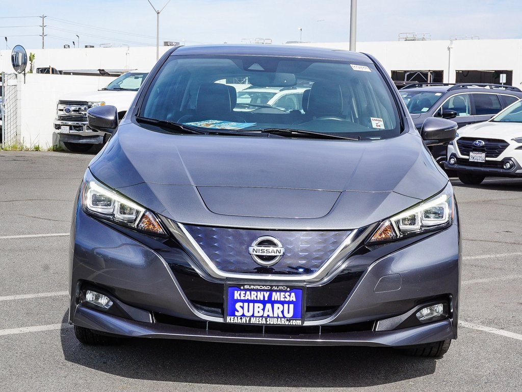 Used 2018 Nissan LEAF SL with VIN 1N4AZ1CP7JC307163 for sale in San Diego, CA