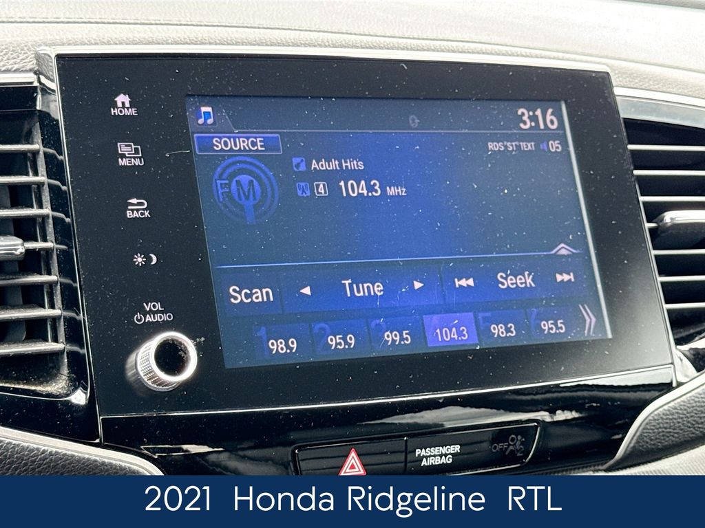 2021 Honda Ridgeline RTL photo 25