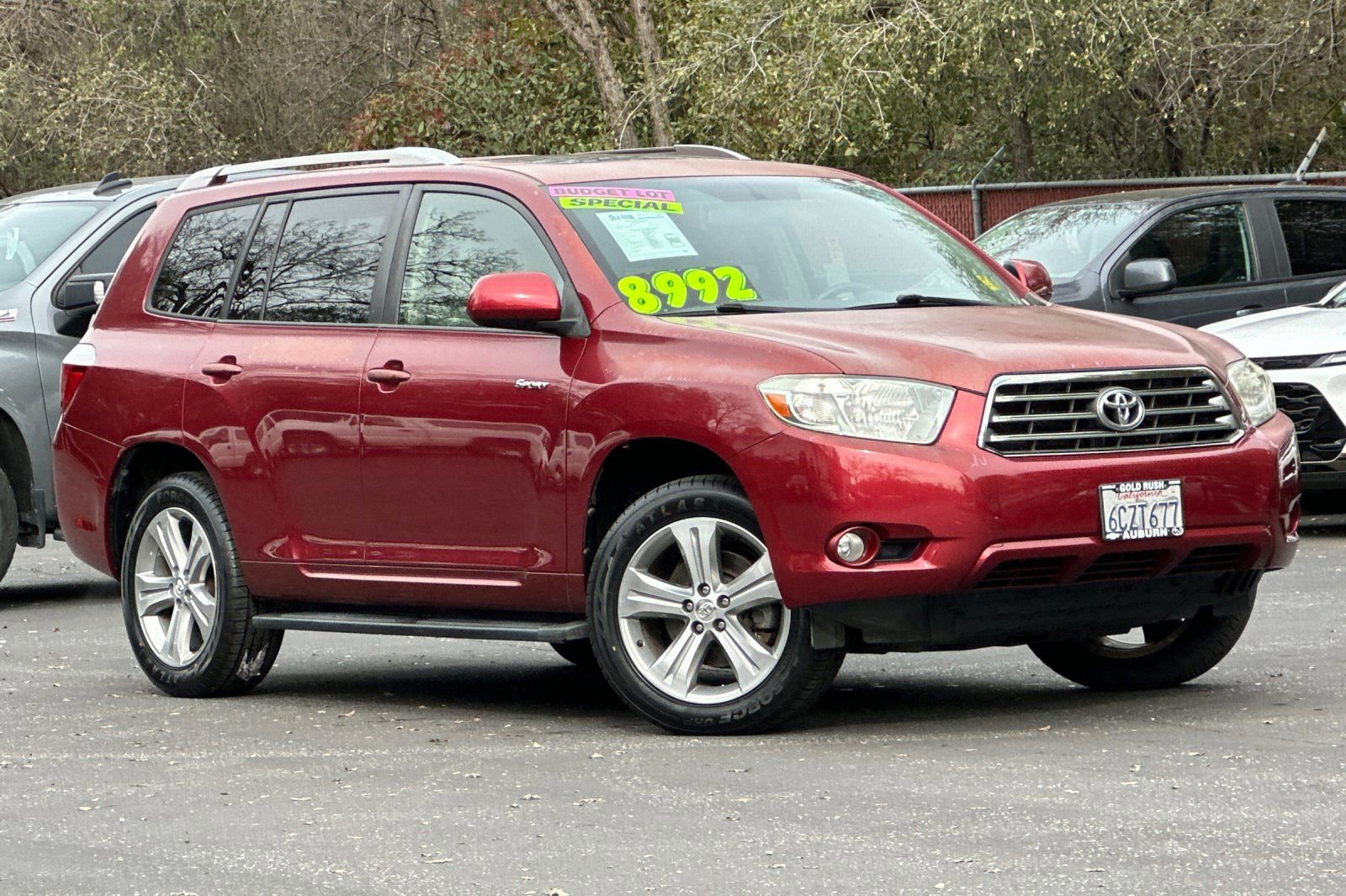 Used 2008 Toyota Highlander Sport with VIN JTEDS43AX82033395 for sale in Auburn, CA