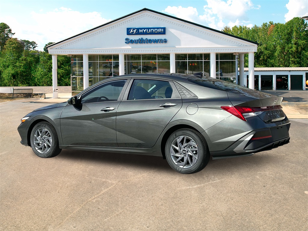 2025 Hyundai Elantra Hybrid Blue photo 4