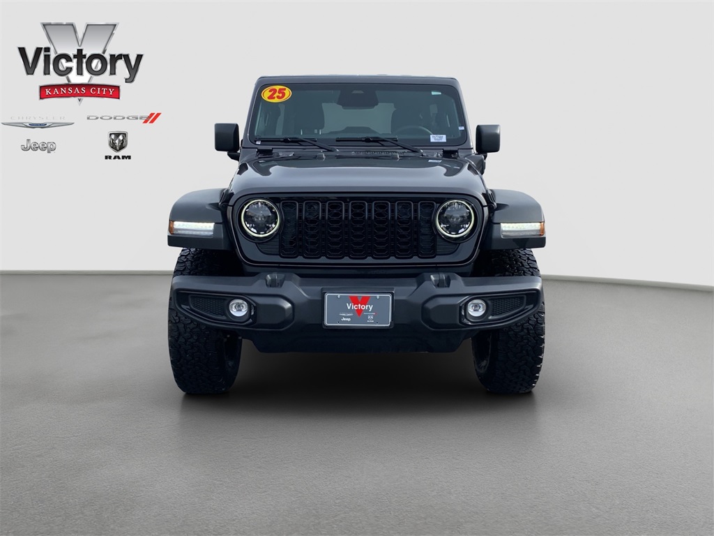 Used 2025 Jeep Wrangler 4xe Willys 4XE with VIN 1C4RJXN68SW577482 for sale in Kansas City