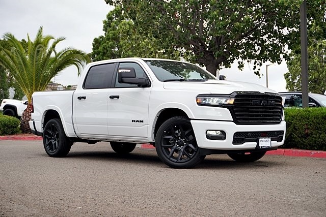 New 2026 Bright White Clear-Coat Exterior Paint RAM Laramie image 2