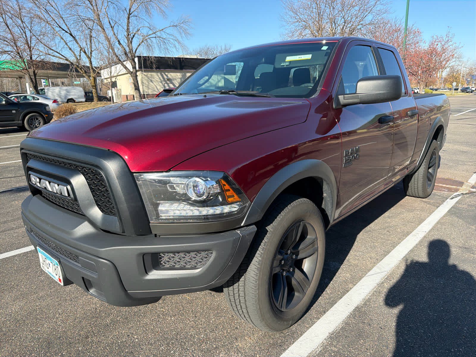Certified 2022 RAM Ram 1500 Classic Warlock with VIN 1C6RR7GG2NS151921 for sale in Brooklyn Park, Minnesota