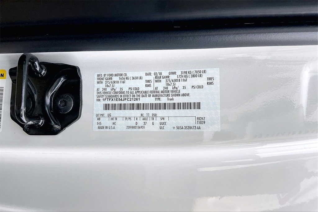 2018 FORD F-150 - Image 30