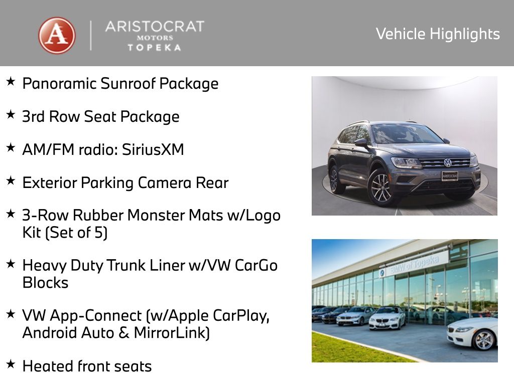 Used 2020 Volkswagen Tiguan SE with VIN 3VV2B7AX2LM054698 for sale in Kansas City