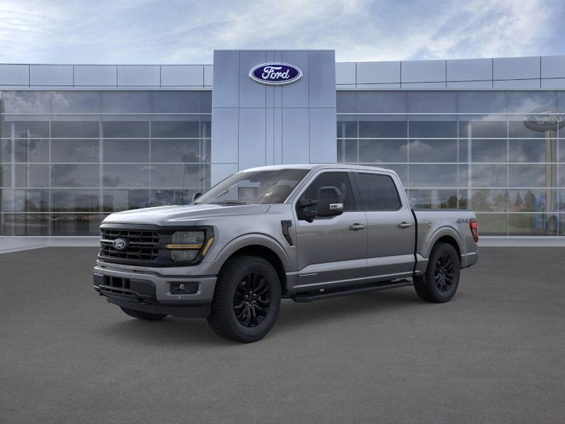 New 2025 CARBONIZED GRAY METALLIC Ford XLT image 1