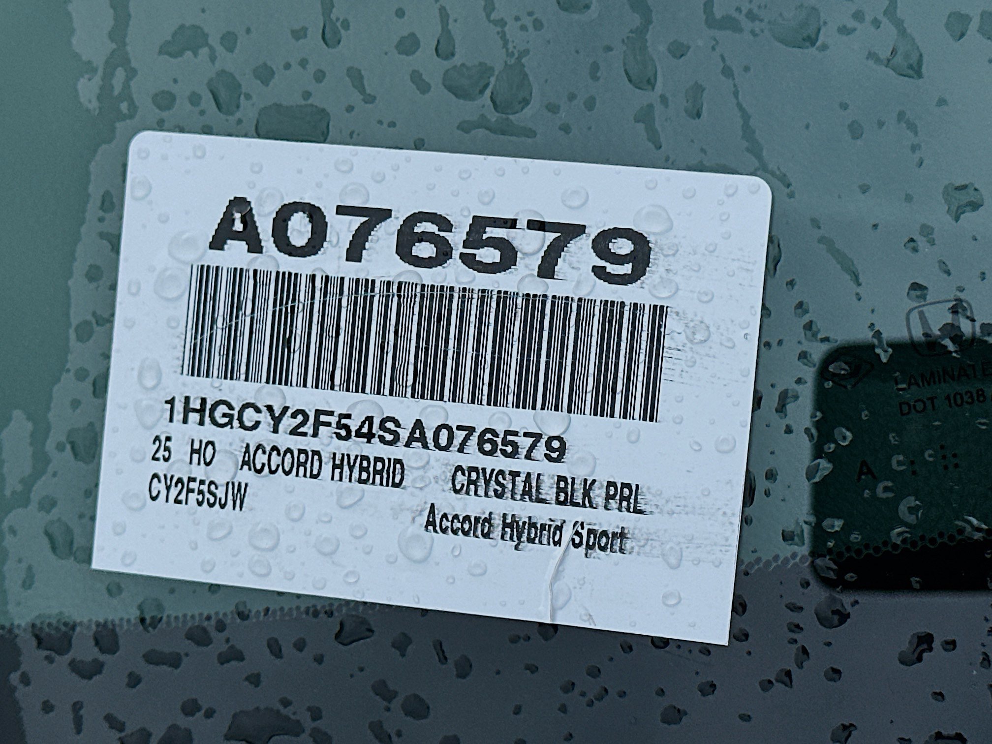 2025 Honda Accord Hybrid Sport photo 24