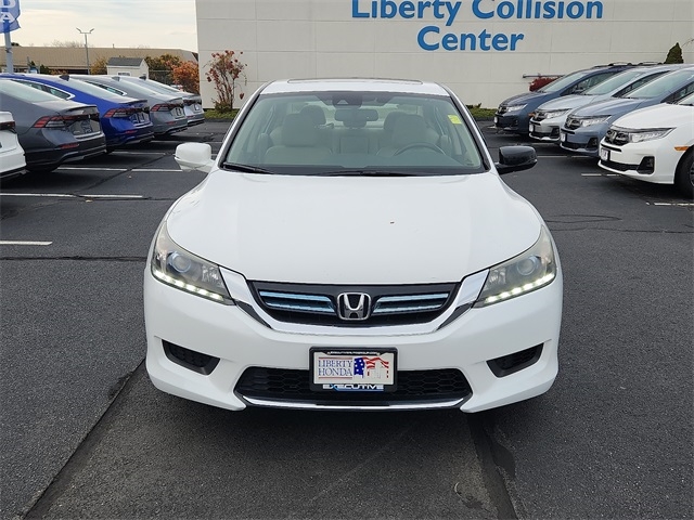 Certified 2015 Honda Accord Hybrid EX-L with VIN 1HGCR6F55FA009564 for sale in Hartford, CT