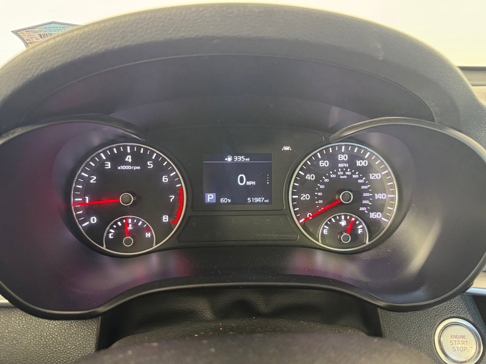 2020 Kia Optima SE photo 5