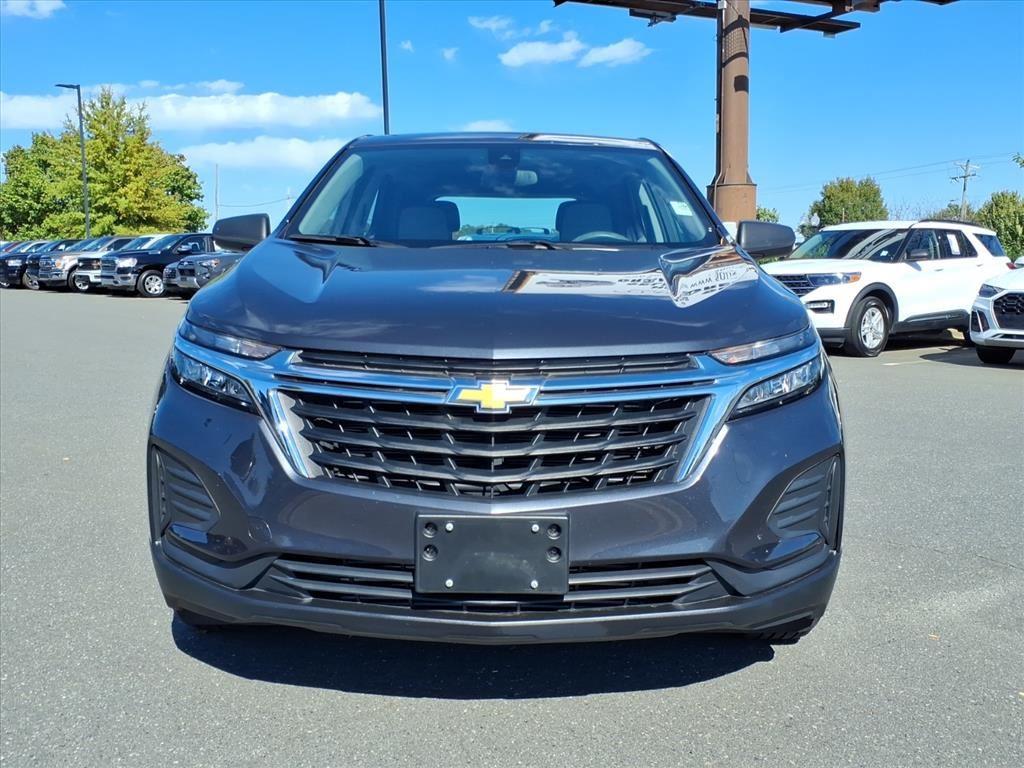 Used 2022 Chevrolet Equinox LS with VIN 3GNAXHEV0NS198265 for sale in Pineville, NC