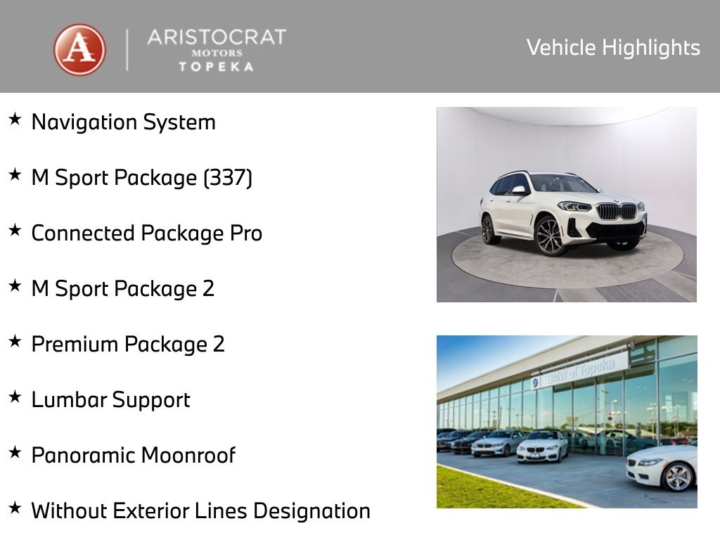 Used 2022 BMW X3 30i with VIN 5UX53DP04N9K16039 for sale in Kansas City