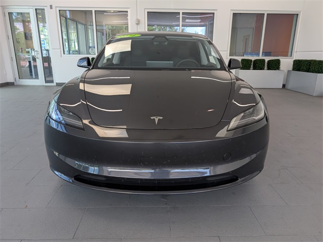 Used 2024 Tesla Model 3 Base with VIN 5YJ3E1EA2RF826661 for sale in Delray Beach, FL