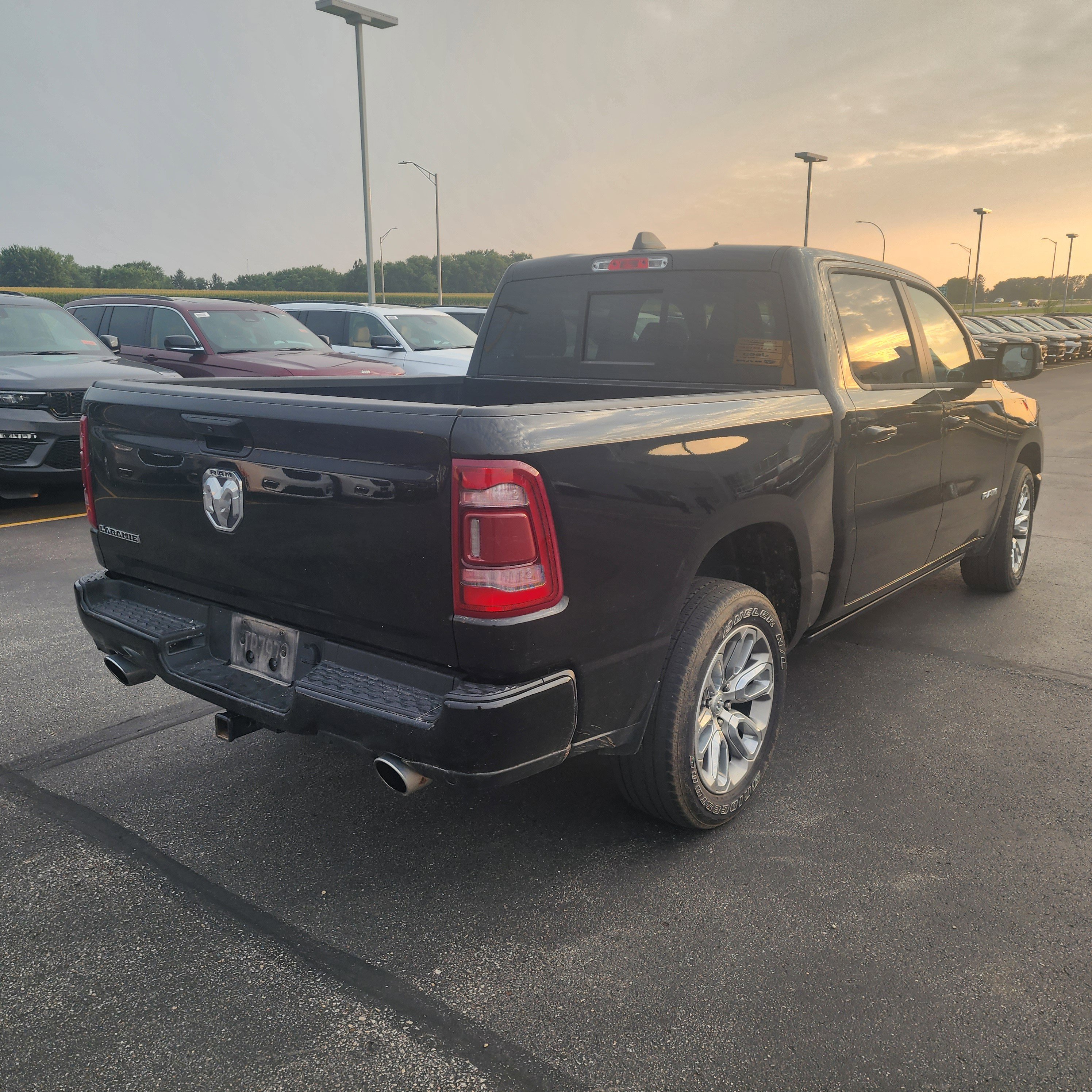 Used 2023 RAM Ram 1500 Pickup Laramie with VIN 1C6RREJT9PN608199 for sale in Saint Charles, Minnesota