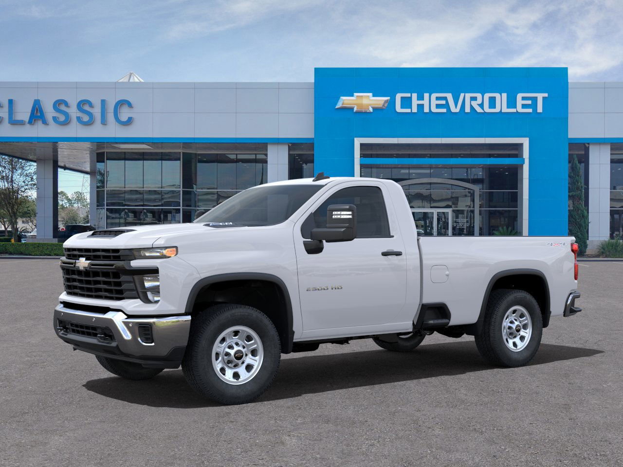 2025 Chevrolet Silverado 2500 HD WT White at Classic Elite Chevrolet Hwy 6