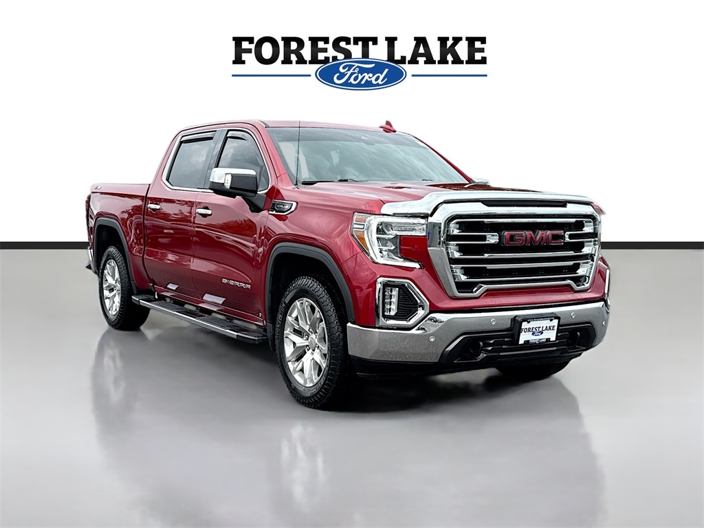 Used 2022 GMC Sierra 1500 Limited SLT with VIN 1GTU9DED0NZ176639 for sale in Forest Lake, Minnesota