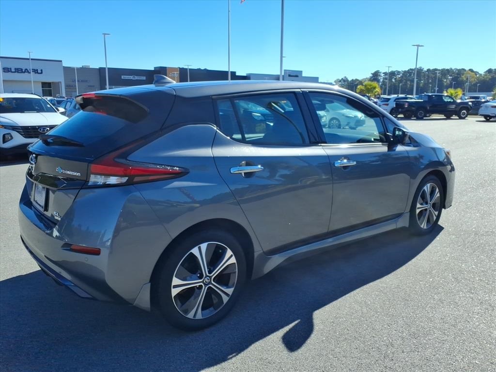 Used 2021 Nissan Leaf SL Plus with VIN 1N4BZ1DV1MC555804 for sale in New Bern, NC