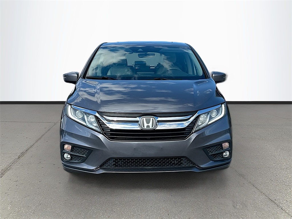 Used 2018 Honda Odyssey EX-L with VIN 5FNRL6H70JB075125 for sale in Leesburg, FL