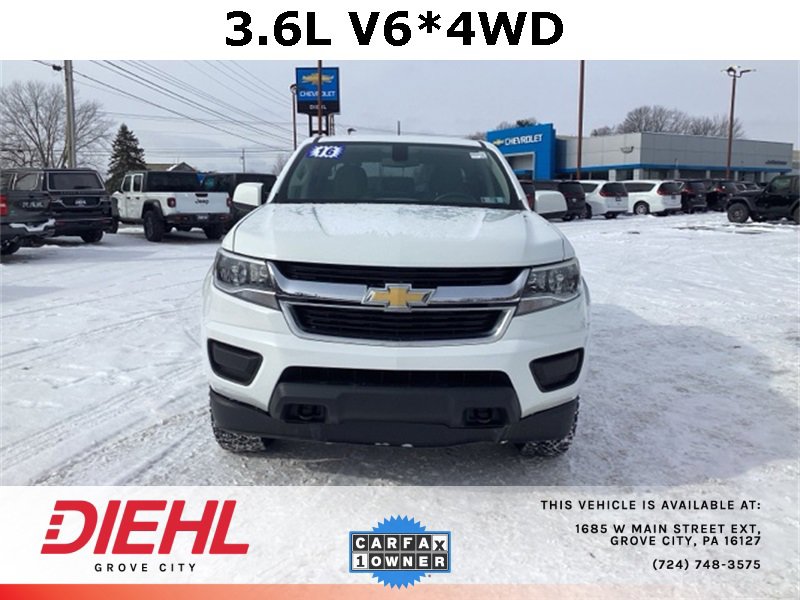 Used 2016 Chevrolet Colorado Work Truck with VIN 1GCGTBE35G1220856 for sale in Grove City, PA
