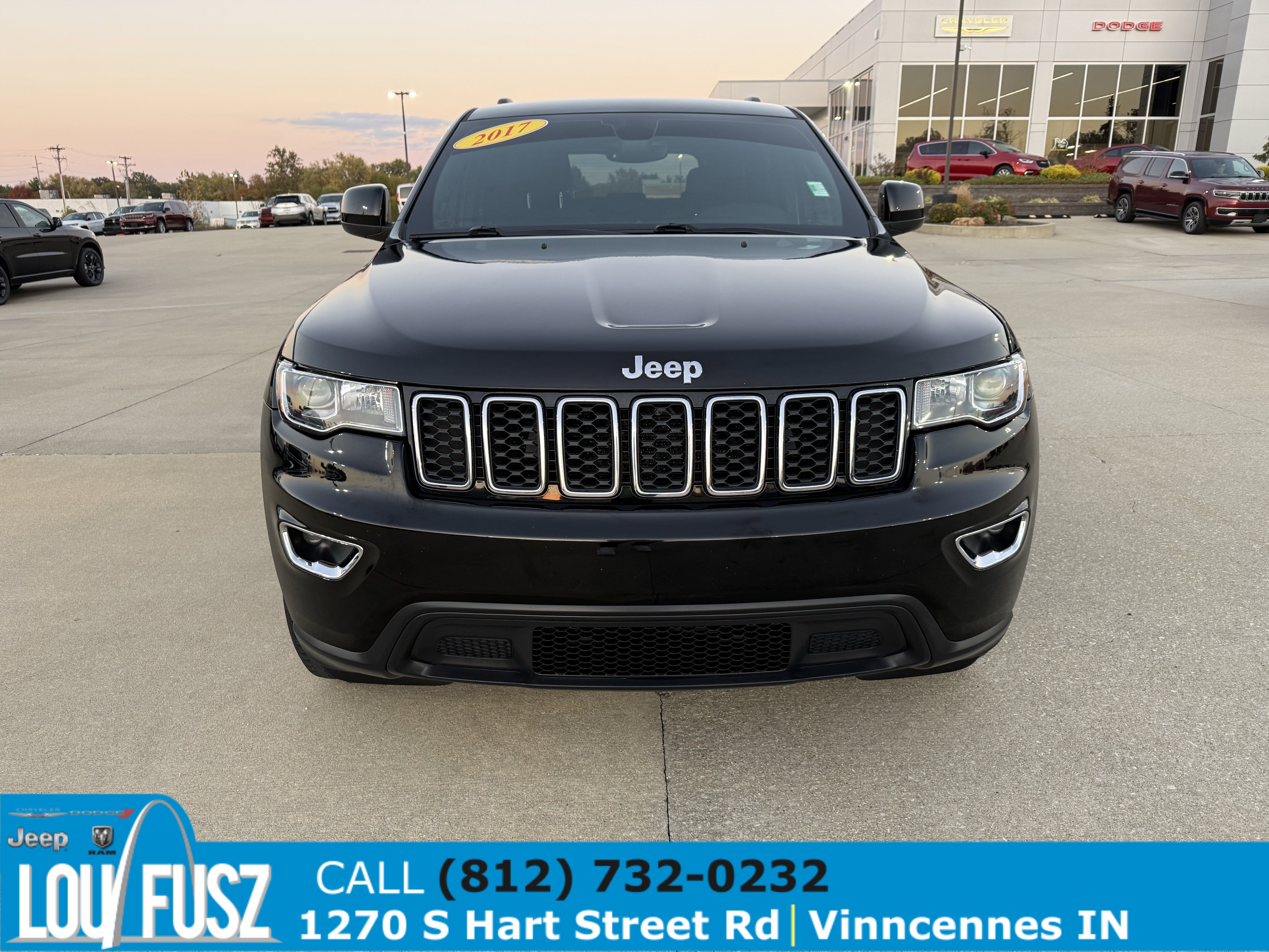 Used 2017 Jeep Grand Cherokee Laredo E with VIN 1C4RJFAG6HC686316 for sale in Vincennes, IN