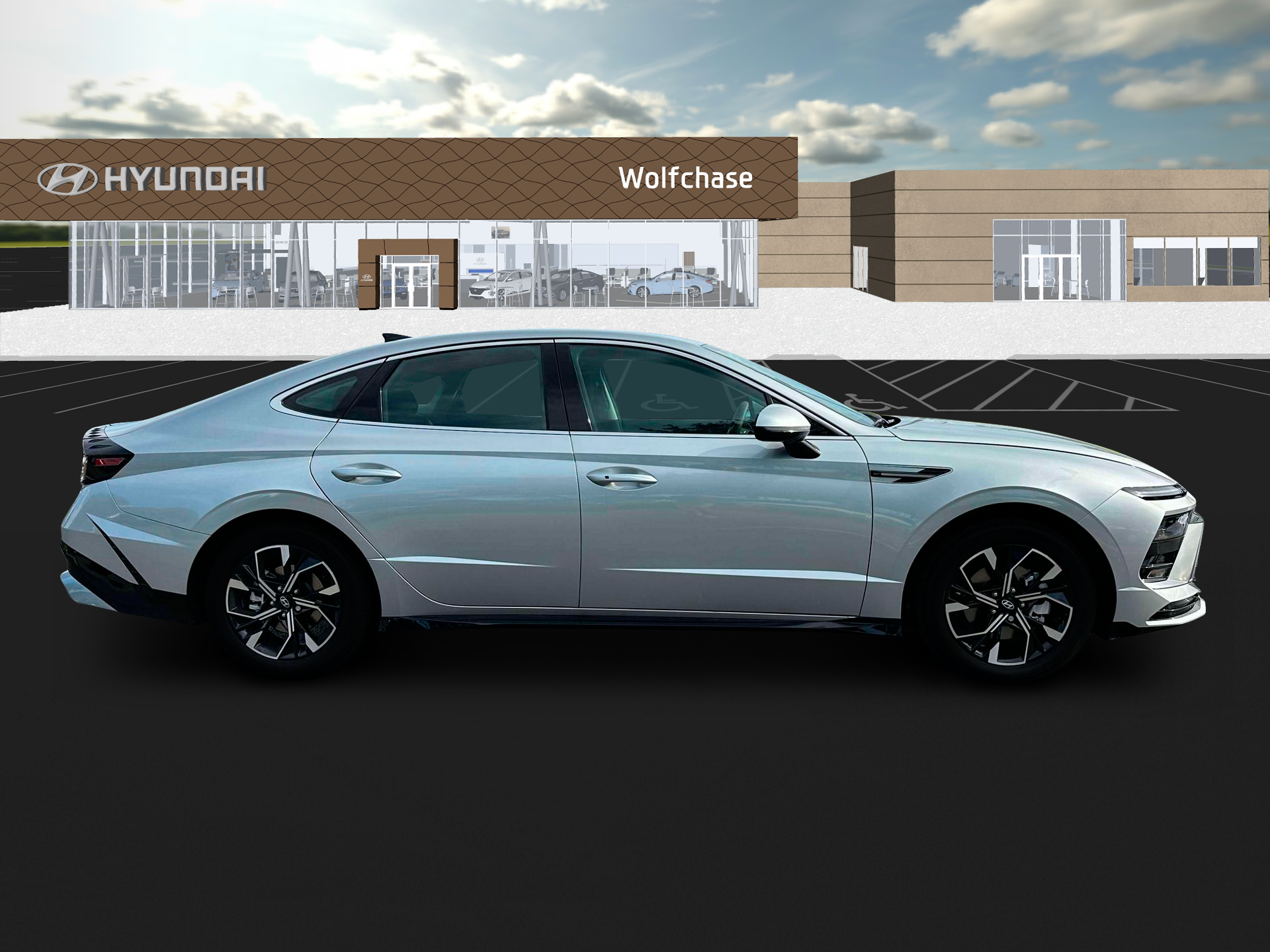 New 2025 Silver Hyundai SEL image 9