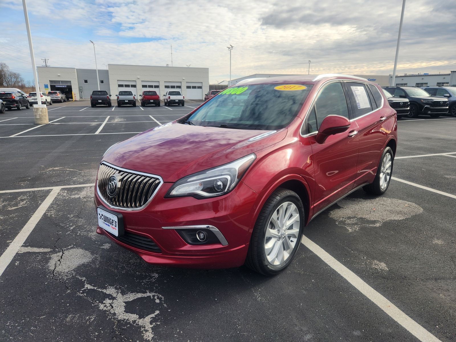 Used 2017 Buick Envision Premium II with VIN LRBFXFSXXHD161932 for sale in Lima, OH